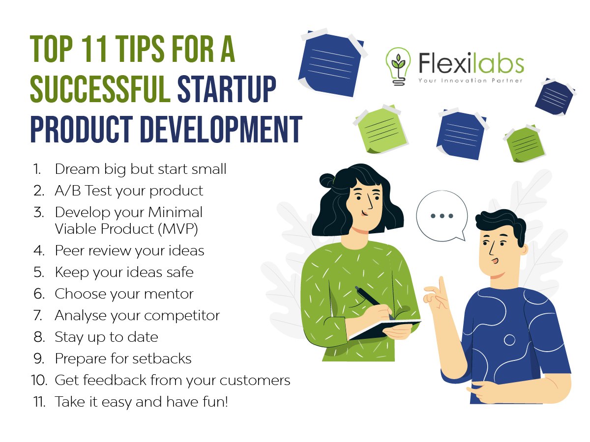 startup product development tips