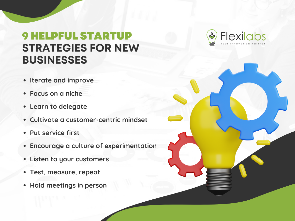 Startup Strategies Every New Business Can Embrace Flexilabs