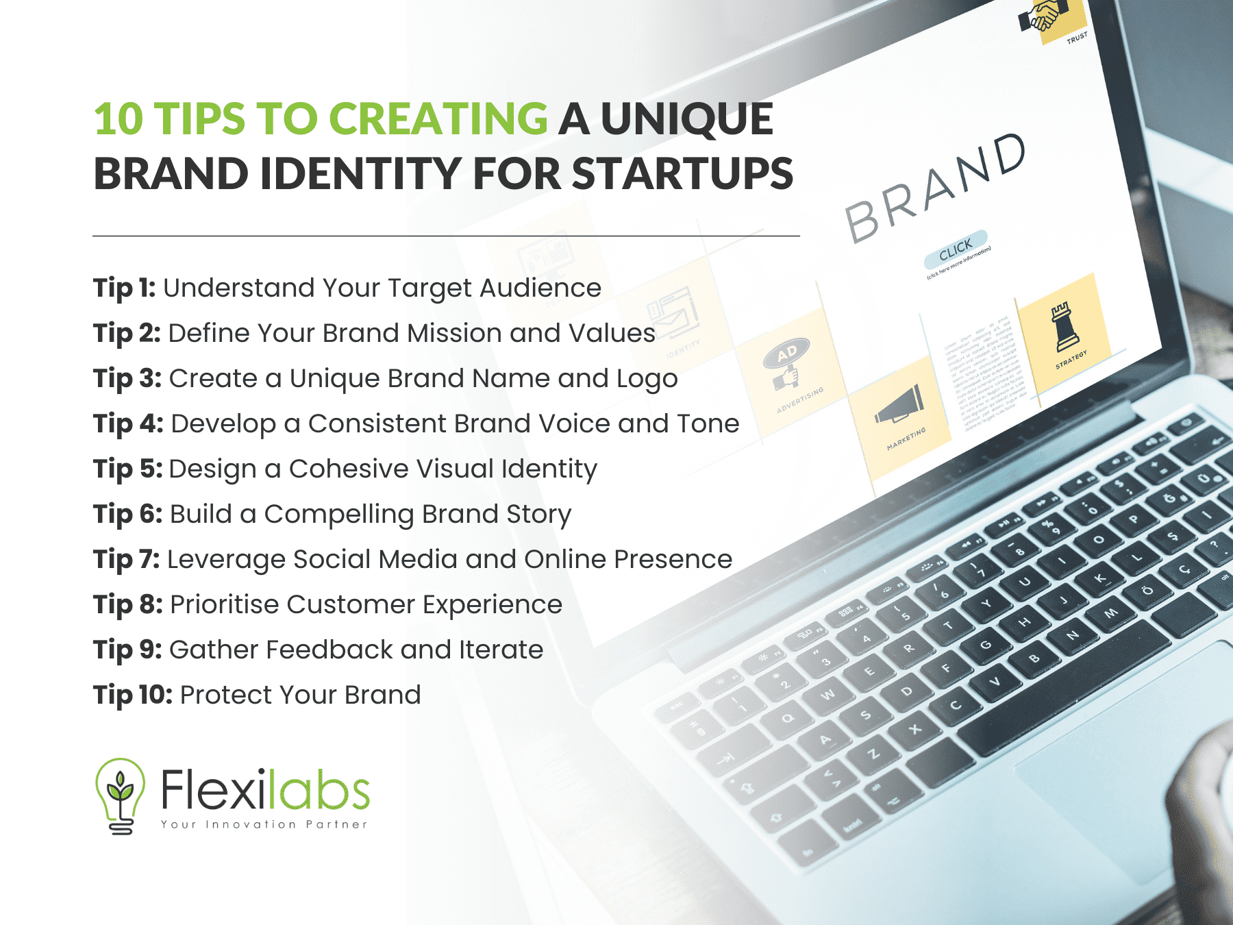unique brand identity for startups