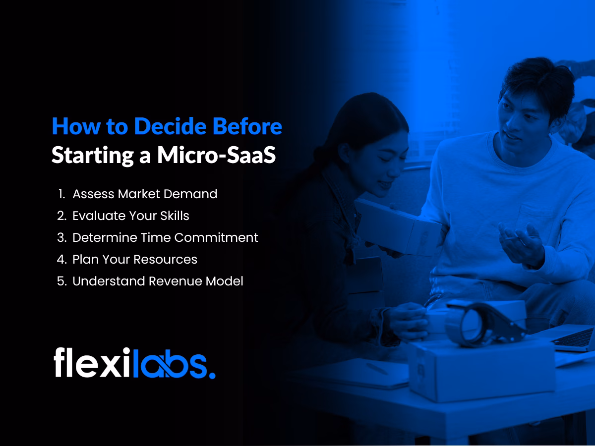 How to Decide Before Starting a Micro-SaaS